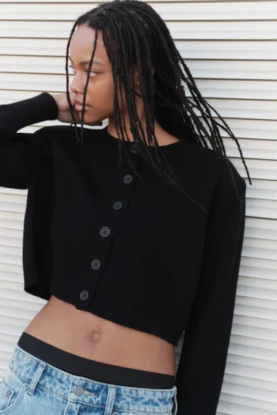 H&m Viscose-blend Cardigan In Black