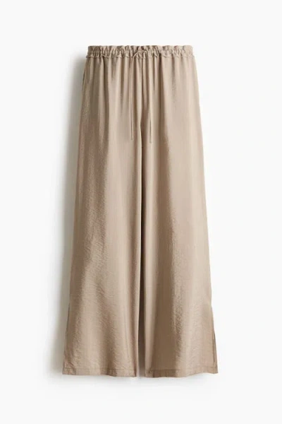 H&m Viscose-blend Drawstring Pants In Multi