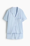 H&m Viscose-blend Pyjamas In Blue