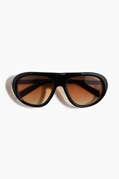 H&m Visor Sunglasses In Black