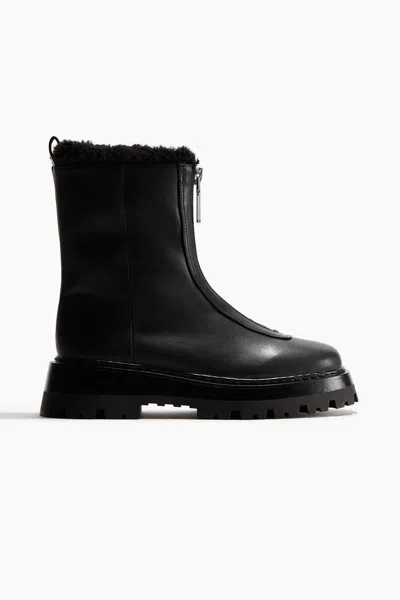 H&m Warm-lined Boots In Black