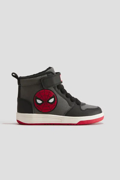 H&m Kids' Warm-lined High Tops In Gray