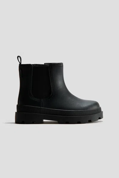 H&m Kids' Warm-lined Waterproof Boots In Black