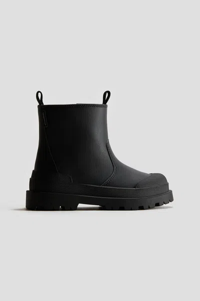 H&m Kids' Waterproof Chelsea Boots In Black
