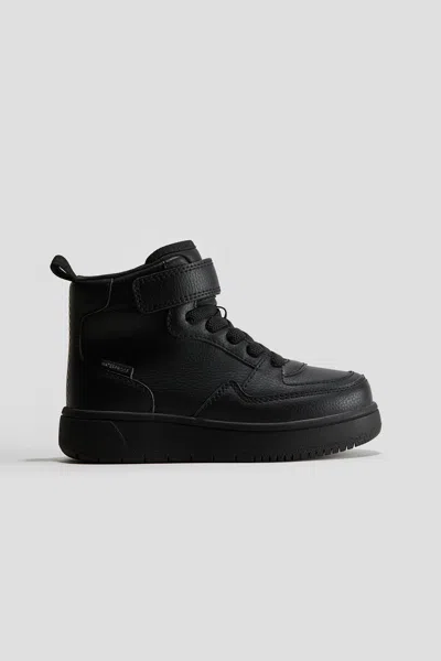 H&m Kids' Waterproof High Tops In Black