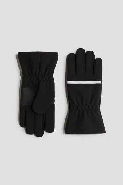 H&m Water-repellent Gloves In Black