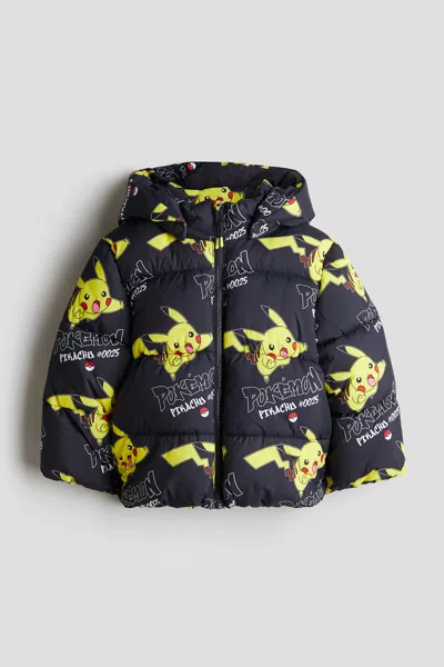 H&m Kids' Water-repellent Puffer Jacket In Multi