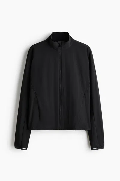 H&m Water-repellent Warm Activewear Jacket In Blue