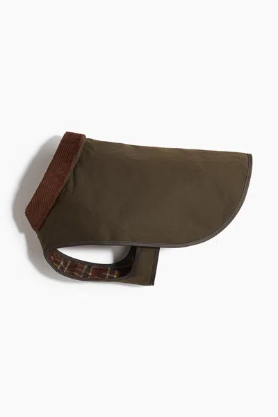 H&m Waxed Dog Coat In Brown