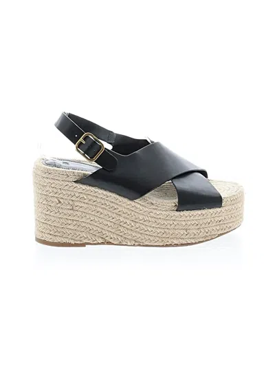 Pre-owned H&m Wedges In Black