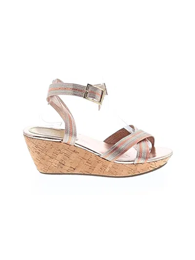Pre-owned H&m Wedges In Pink