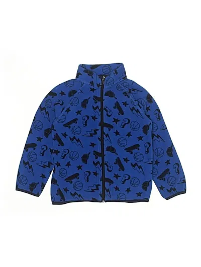 Pre-owned H&m Kids' Windbreaker Jacket In Blue