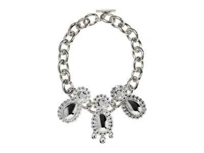 Pre-owned H&m Women's  X Glenn Martens Pendant Necklace In Silver