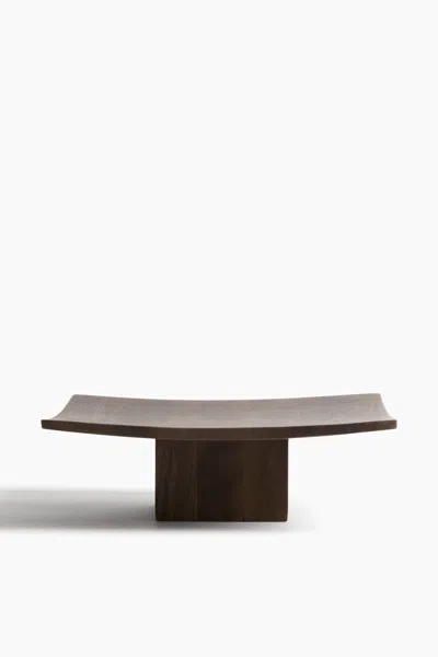 H&m Wooden Serving Plate In Brown