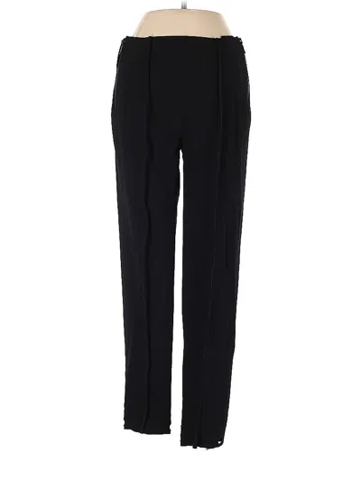 Pre-owned H&m Wool Pants In Black