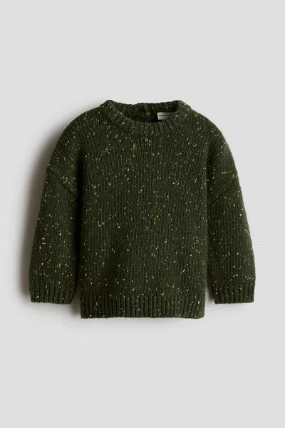 H&m Babies' Wool-blend Sweater In Green