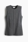 H&m Wool-blend Top In Black