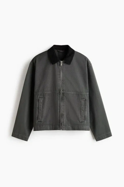 H&m Workwear Jacket In Gray