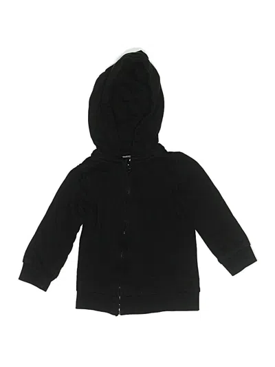 Pre-owned H&m Babies' Zip Up Hoodie In Black