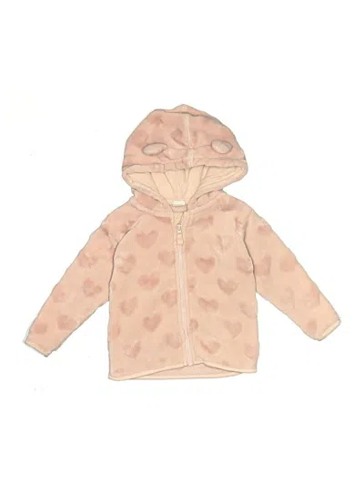 Pre-owned H&m Babies' Zip Up Hoodie In Pink