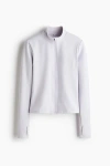 H&m Zip-through Sports Jacket With Softmove In Blue