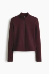 H&m Zip-through Sports Jacket With Softmove In Purple