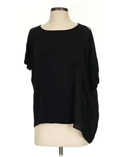 Pre-owned H By Bordeaux 3/4 Sleeve T-shirt In Black