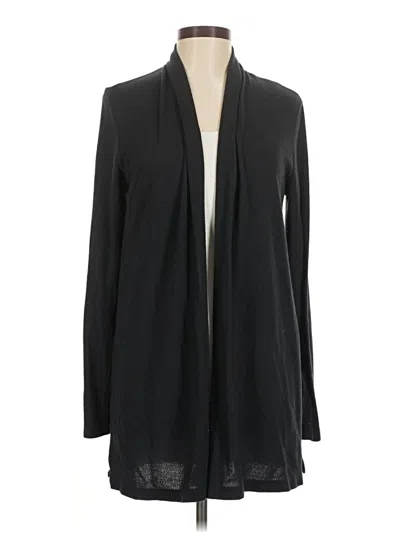 Pre-owned H By Bordeaux Cardigan Sweater In Black