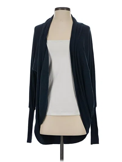 Pre-owned H By Bordeaux Cardigan Sweater In Blue