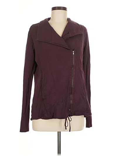 Pre-owned H By Bordeaux Jacket In Burgundy