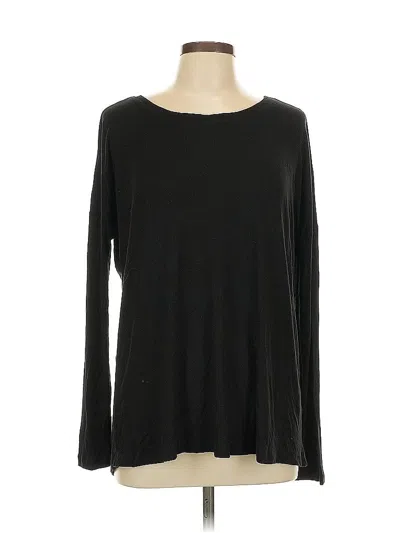 Pre-owned H By Bordeaux Long Sleeve T-shirt In Black
