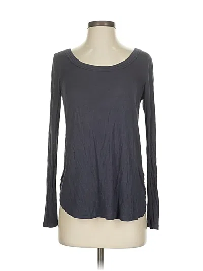 Pre-owned H By Bordeaux Long Sleeve T-shirt In Blue