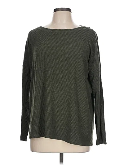Pre-owned H By Bordeaux Pullover Sweater In Green