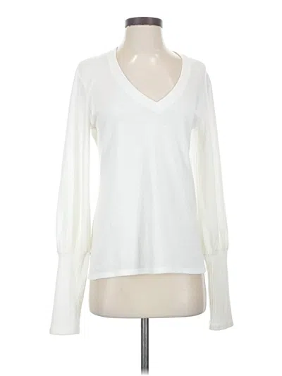 Pre-owned H By Bordeaux Pullover Sweater In White