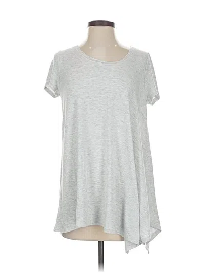 Pre-owned H By Bordeaux Short Sleeve T-shirt In Silver