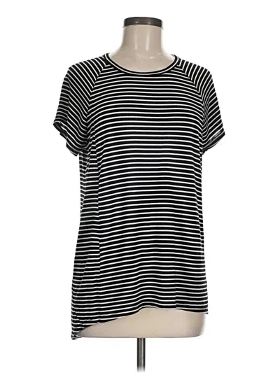 Pre-owned H By Bordeaux Short Sleeve T-shirt In Black