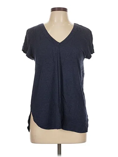 Pre-owned H By Bordeaux Short Sleeve T-shirt In Blue