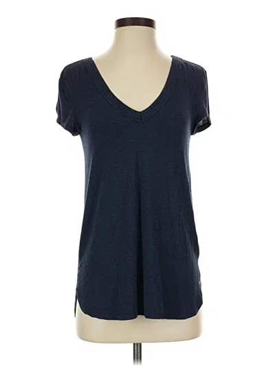 Pre-owned H By Bordeaux Short Sleeve T-shirt In Blue