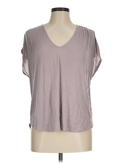 Pre-owned H By Bordeaux Short Sleeve T-shirt In Gray