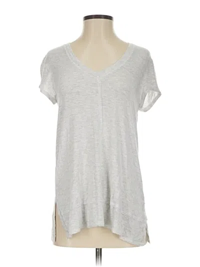 Pre-owned H By Bordeaux Short Sleeve T-shirt In Silver