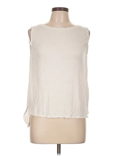 Pre-owned H By Bordeaux Sleeveless T-shirt In Ivory