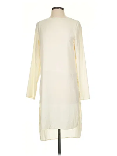 Pre-owned H By Halston 3/4 Sleeve Blouse In Ivory