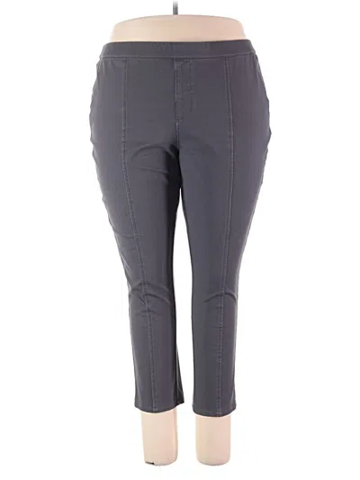 Pre-owned H By Halston Active Pants In Gray