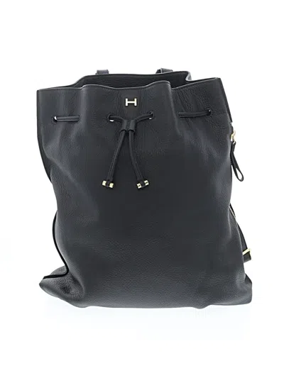 Pre-owned H By Halston Backpack In Black
