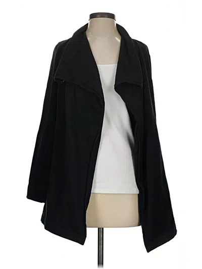 Pre-owned H By Halston Cardigan Sweater In Black