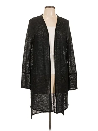 Pre-owned H By Halston Cardigan Sweater In Black