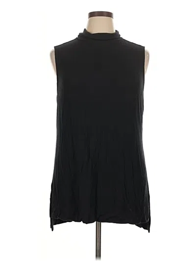 Pre-owned H By Halston Casual Dress In Black