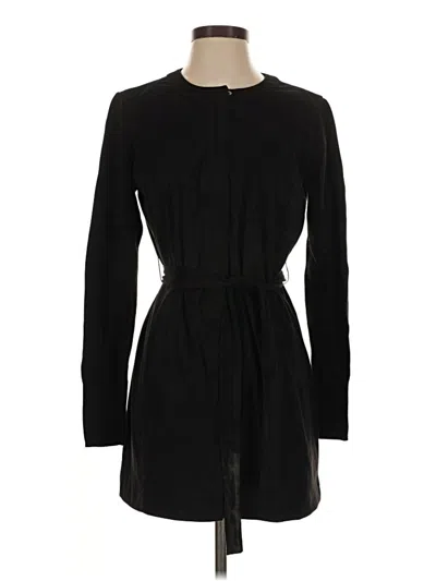 Pre-owned H By Halston Casual Dress In Black