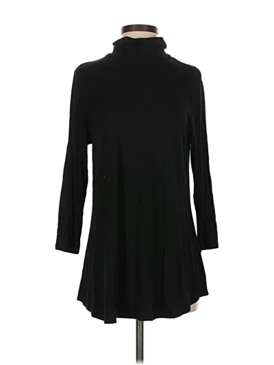 Pre-owned H By Halston Casual Dress In Black