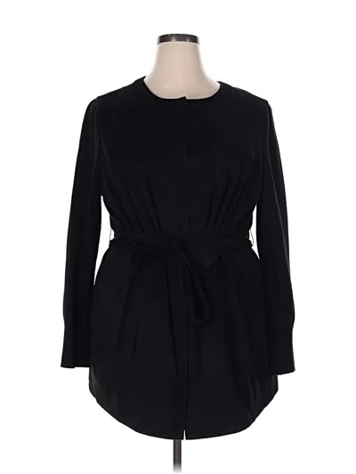 Pre-owned H By Halston Casual Dress In Black